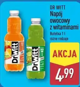 ALDI DR WITT Napój owocowy z witaminami oferta
