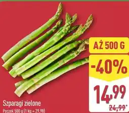 ALDI Szparagi zielone oferta