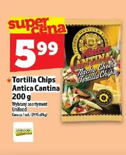 Topaz Tortilla Chips Antica Cantina Nacho Cheese Unifood oferta