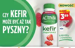 Topaz Kefir jogurtowy Activia truskawkowy Danone oferta