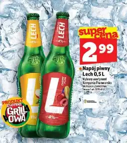 Topaz Napój piwny Lech Kompania Piwowarska oferta