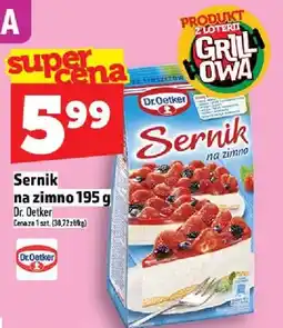 Topaz Sernik na zimno Dr.Oetker oferta