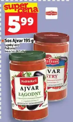 Topaz Sos Ajvar ostry Podravka oferta
