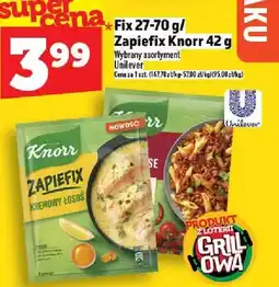 Topaz Zapiefix Knorr kremowy łosoś Unilever oferta