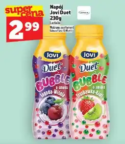 Topaz Napój Jovi Duet Bubble truskawka-kiwi Lactalis oferta