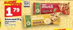 Topaz Baton musli Nestle oferta