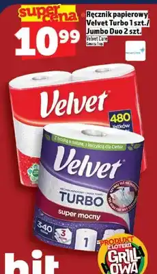 Topaz Ręcznik papierowy Velvet Jumbo Duo oferta