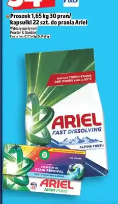 Topaz Kapsułki do prania Ariel Allin1 Pods 22szt oferta