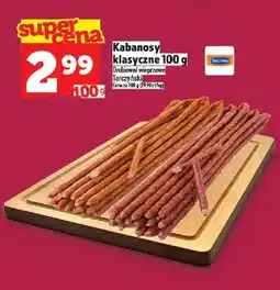 Topaz Kabanosy klasyczne drobiowe wieprzowe Tarczyński oferta