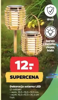 Netto Dekoracja solarna LED 10,5x10,5x10,5cm oferta