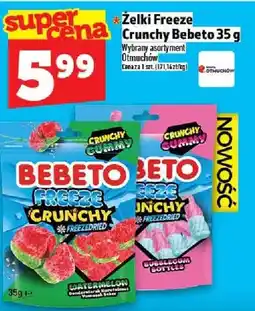 Topaz Żelki Freeze Crunchy Bebeto Otmuchów oferta