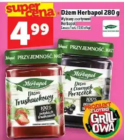 Topaz Dżem Herbapol z czarnych porzeczek oferta
