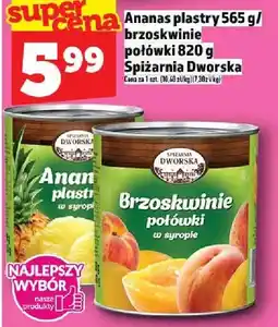 Topaz Brzoskwinie połówki Spiżarnia Dworska oferta