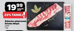 Netto Żeberka wieprzowe Sztuka Mięsa paski oferta