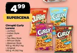 Netto Chrupki Curly Jumbos Lorenz oferta