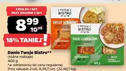 Netto Kotlet schabowy z kapustą zasmażaną i purée ziemniaczanym Twoje Bistro oferta