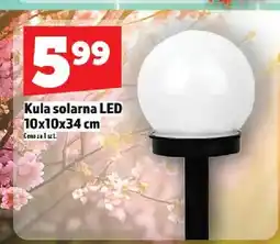 Topaz Kula solarna LED 10x10x34cm oferta