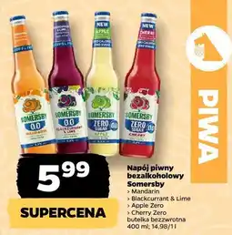 Netto Napój piwny bezalkoholowy Somersby Cherry Zero oferta