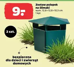 Netto Zestaw pułapek na ślimaki 12,8x12,8x10,3cm oferta