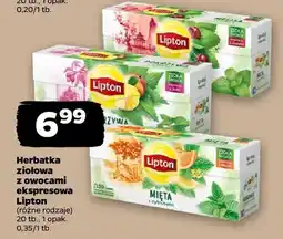 Netto Herbatka ziołowa z owocami ekspresowa Lipton Zioła Świata Inspiracje z Japonii oferta