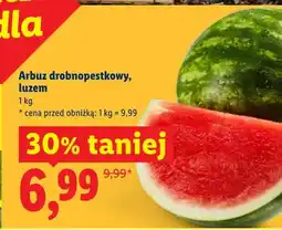 Lidl Arbuz drobnopestkowy luzem oferta