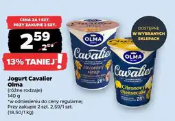 Netto Jogurt Cavalier syrup Olma oferta