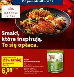 Lidl Matcha Vietnamese Lady Vifon oferta