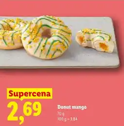 Lidl Donut mango oferta