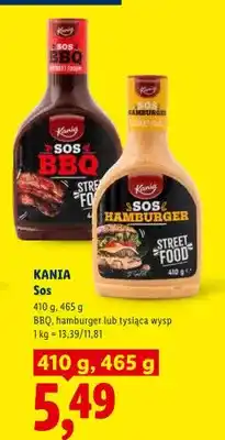 Lidl Sos Hamburger Kania oferta