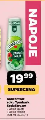 Netto Koncentrat soku Tymbark SodaStream jabłko-mięta oferta