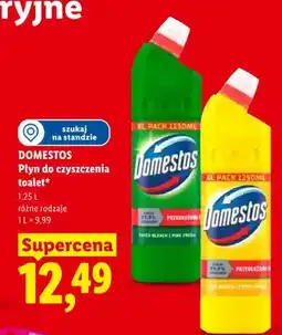 Lidl Płyn do czyszczenia toalet Domestos oferta