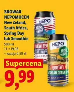 Lidl Piwo Nepomucen Smoothie oferta