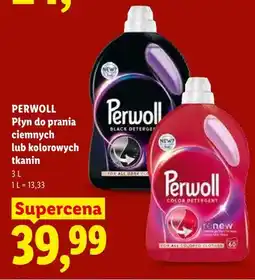 Lidl Płyn do prania kolorowych tkanin Perwoll Color Detergent renew oferta