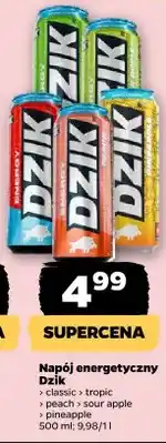 Netto Napój energetyczny Dzik pineapple oferta