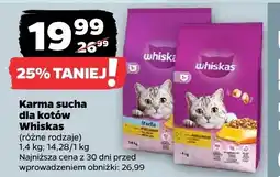 Netto Karma sucha dla kotów Whiskas oferta