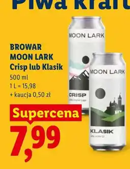 Lidl Piwo Moon Lark Klasik oferta