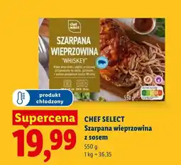 Lidl Szarpana wieprzowina z sosem Chef Select oferta