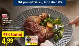Lidl Ćwiartki kurczaka XXL Rzeźnik polski oferta