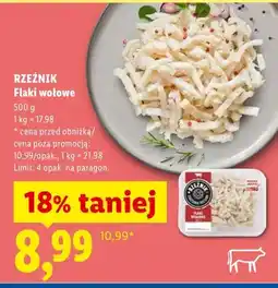 Lidl Flaki wołowe Rzeźnik oferta