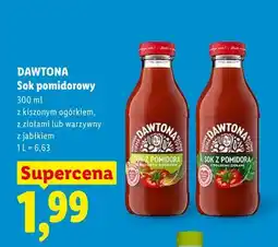 Lidl Sok pomidorowy Dawtona z ziołami oferta