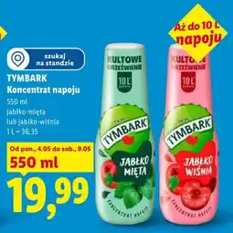 Lidl Koncentrat napoju Tymbark jabłko-wiśnia oferta