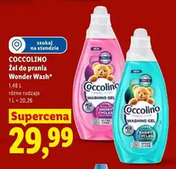 Lidl Żel do prania Wonder Wash Coccolino oferta