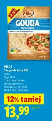 Lidl Ser gouda tarty XXL Pilos oferta