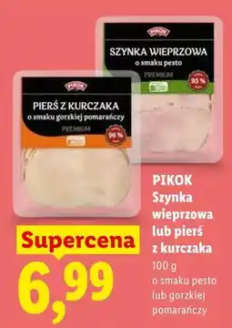 Lidl Pierś z kurczaka Pikok o smaku gorzkiej pomarańczy oferta