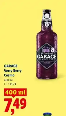 Lidl Piwo Garage Verry Berry Cosmo oferta