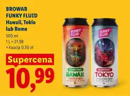 Lidl Piwo Funky Fluid Rome oferta