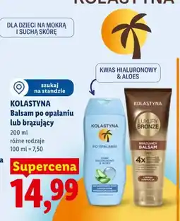 Lidl Balsam brązujący Kolastyna Luxury Bronze oferta