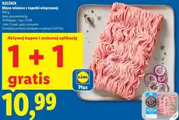 Lidl Mięso mielone z łopatki wieprzowej oferta
