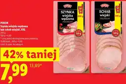 Lidl PIKOK Szynka wiejska wędzona lub schab wiejski, XXL oferta