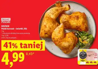 Lidl Polski kurczak - ćwiartki, XXL oferta